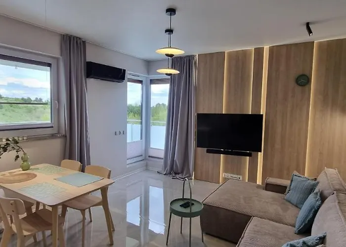 62M2 Apartament Premium Laki I Pola, Elektryczne Rolety, Klimatyzacja, Garaz, Ladowarka Aut Elektrycznych
